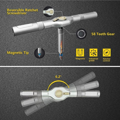 QlAWIm Multi Tool Kit – Household Repair Tool Set